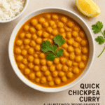 Quick Chickpea Curry – A JalbiteWorldFood Favorite