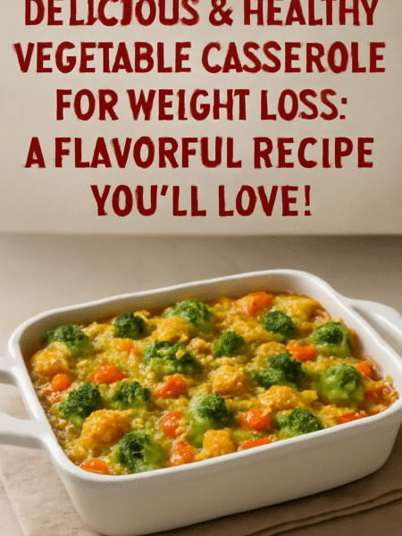 Delicious & Healthy Vegetable Casserole for Weight Loss: A Flavorful Recipe You’ll Love!