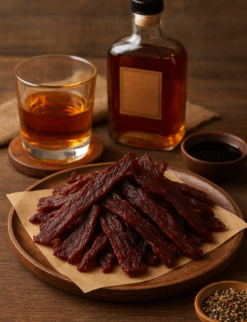 Homemade Kentucky Bourbon Beef Jerky That Packs a Punch